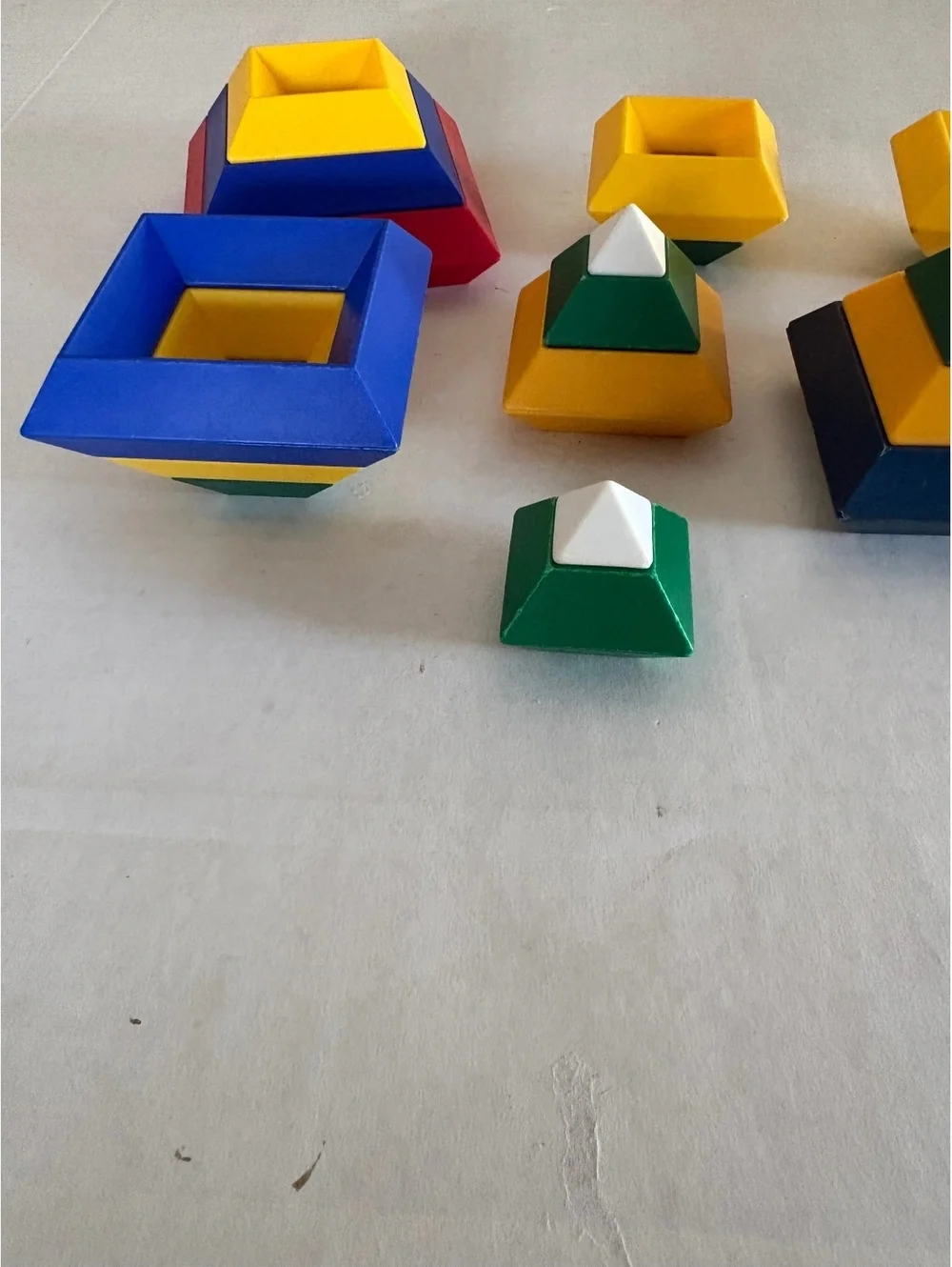 Wedgits 19 pieces pyramid stacking toys